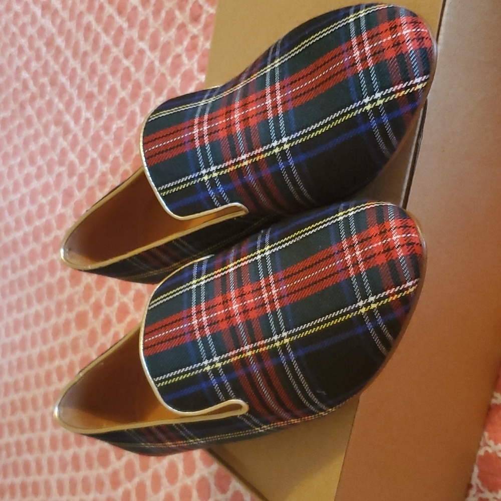 Stewart Tartan Smoking Loafer